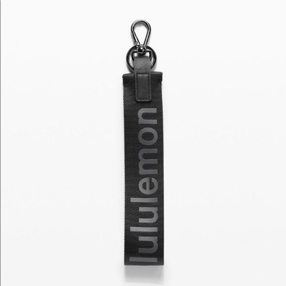 lululemon athletica Accessories Nwt Never Lost Keychain Black